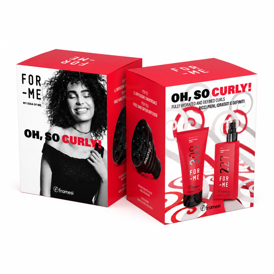 Kit FOR-ME 308 150 ML + FOR-ME 227 150 ML + Difusor