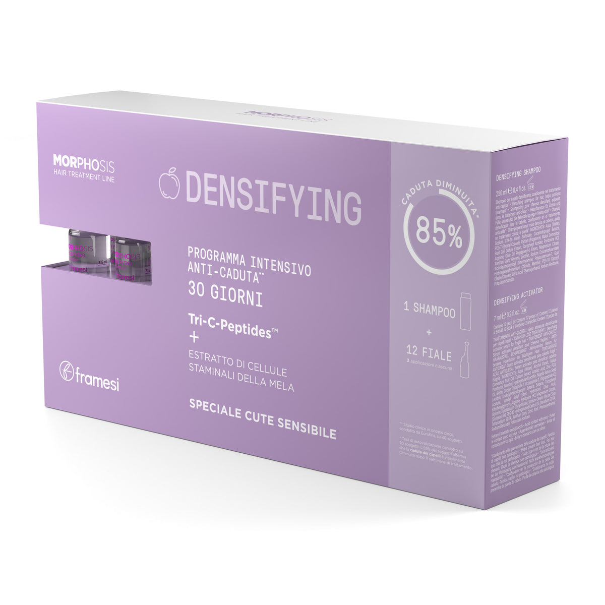 Kit Morphosis Densifying Shampoo 250 ML y 12 Ampolletas