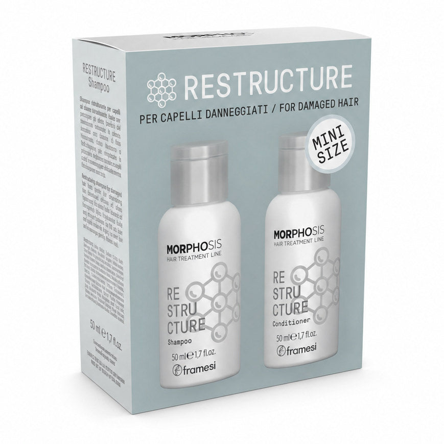 Kit Travel Size Restructure Shampoo 50 ML y Acondicionador 50 ML