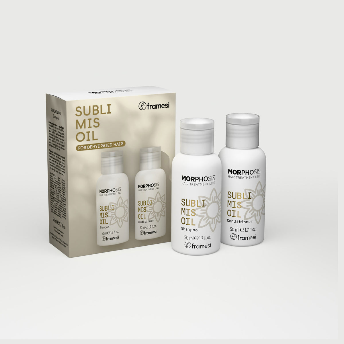 Kit Travel Size Sublimis Oil Shampoo 50 ML y Acondicionador 50 ML