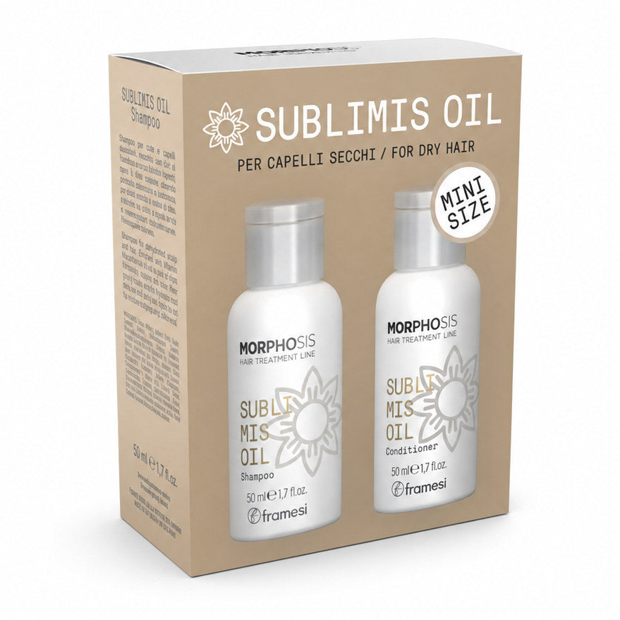 Kit Travel Size Sublimis Oil Shampoo 50 ML y Acondicionador 50 ML