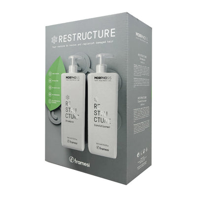 Kit Family Pack Restructure Shampoo 1 L y Acondicionador 1 L