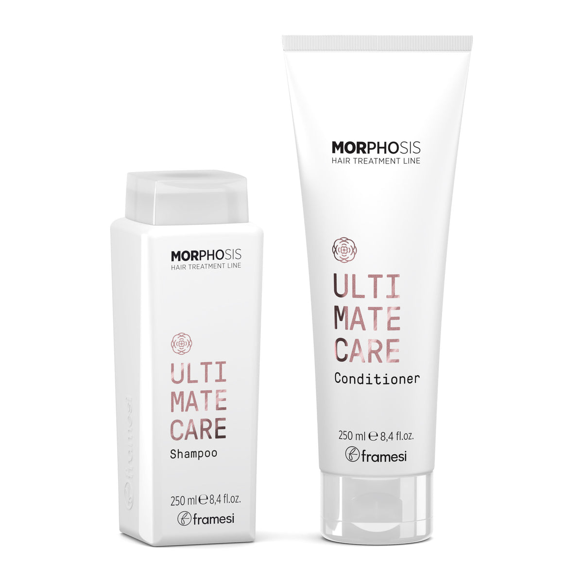 Kit Morphosis Ultimate Care Shampoo 250 ML y Acondicionador 250 ML