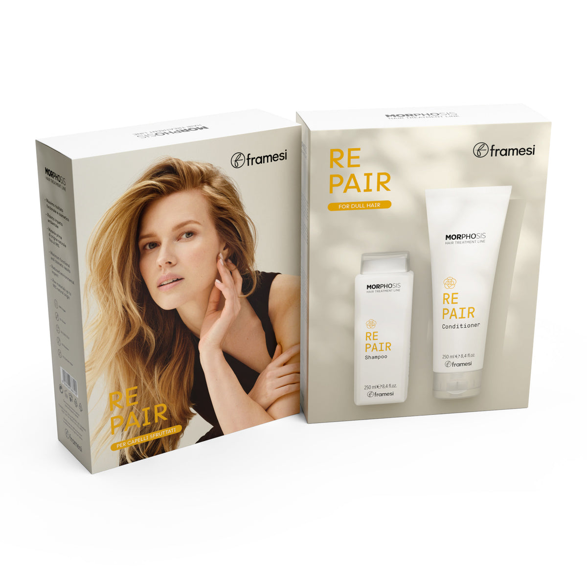 Kit Morphosis Repair Shampoo 250 ML y Acondicionador 250 ML