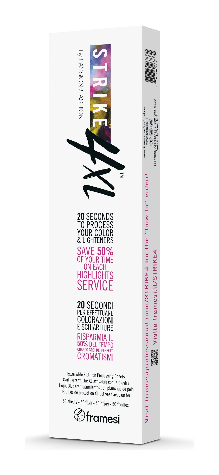 Strike 4 XL · Papel térmico extra ancho 50 piezas